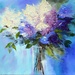 2012.Крылова.Букет сирени.40х50.хм.1