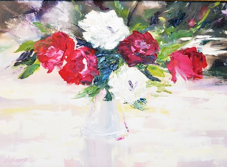 2012.Крылова.Розы для червовой королевы.50х70.хм.1