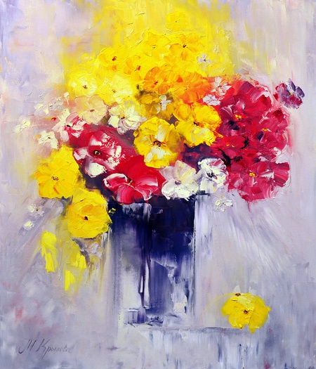 2012.Крылова.Солнце пролилось.60х70.х.м.1